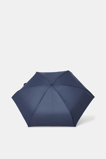 Ensfarvet mini-lommeparaply