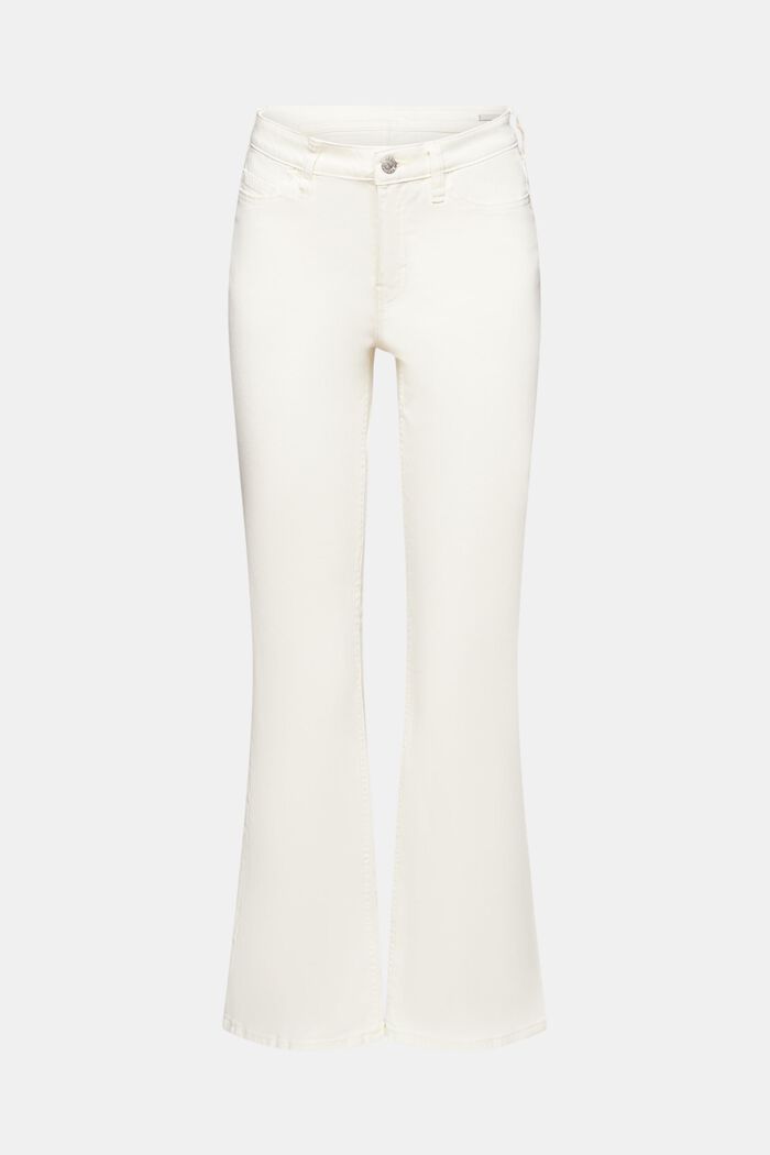 Bootcut-jeans med høj talje, OFF WHITE, detail image number 6
