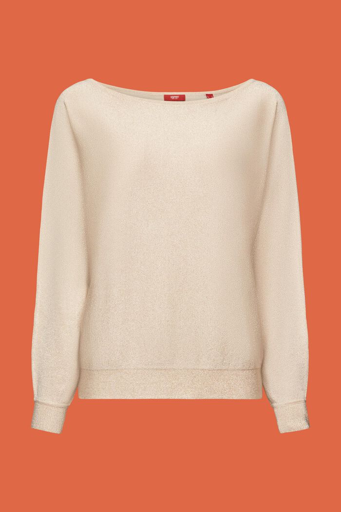 Sweater med flagermusærmer, LENZING™ ECOVERO™, GOLD, detail image number 6