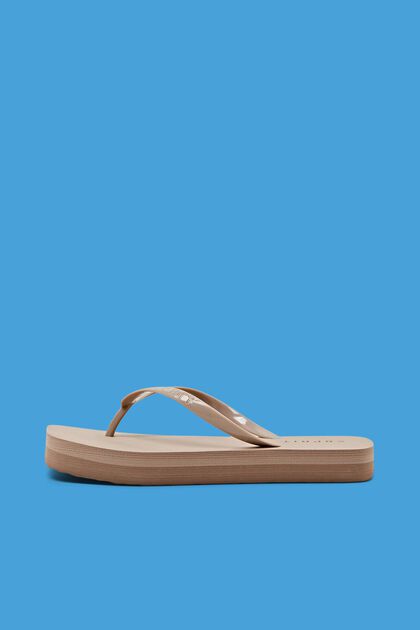 Flip flop-sandaler med platformsål