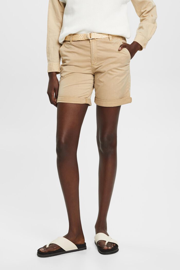 Chino-shorts, SAND, detail image number 0