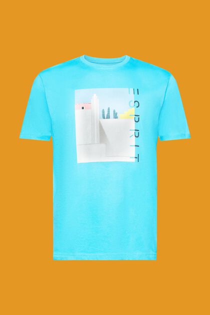 T-shirt i bomuld med print på fronten