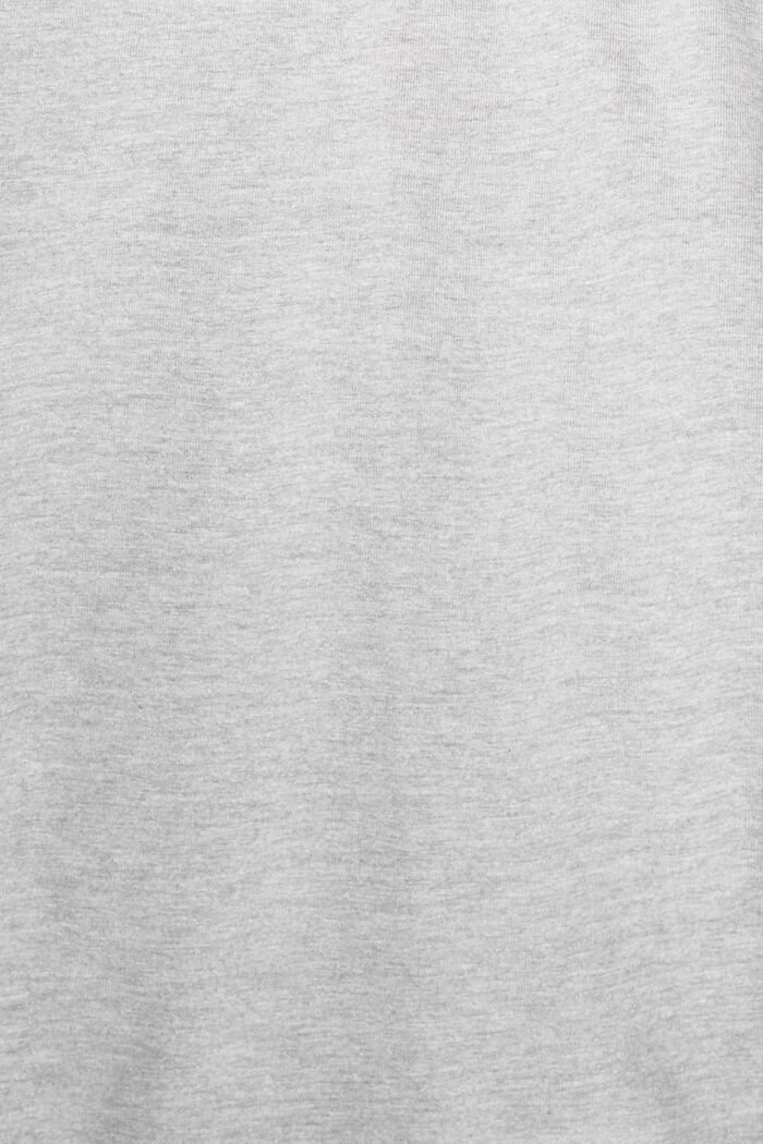 Melange-T-shirt, LENZING™ ECOVERO™, MEDIUM GREY, detail image number 1