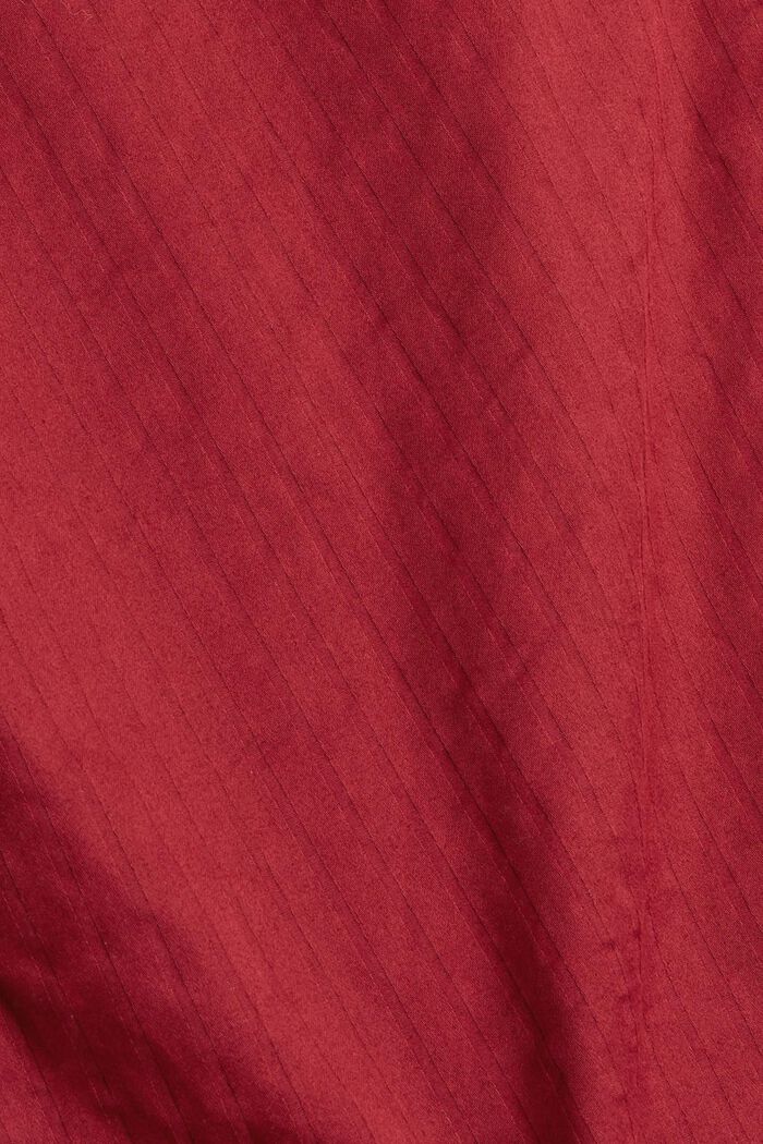Lang pyjamas i 100% bomuld, CHERRY RED, detail image number 3
