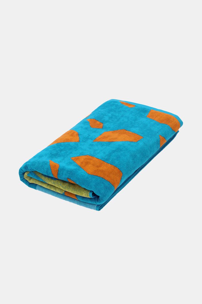 Strandhåndklæde med stribelogo, CURACAO, detail image number 0