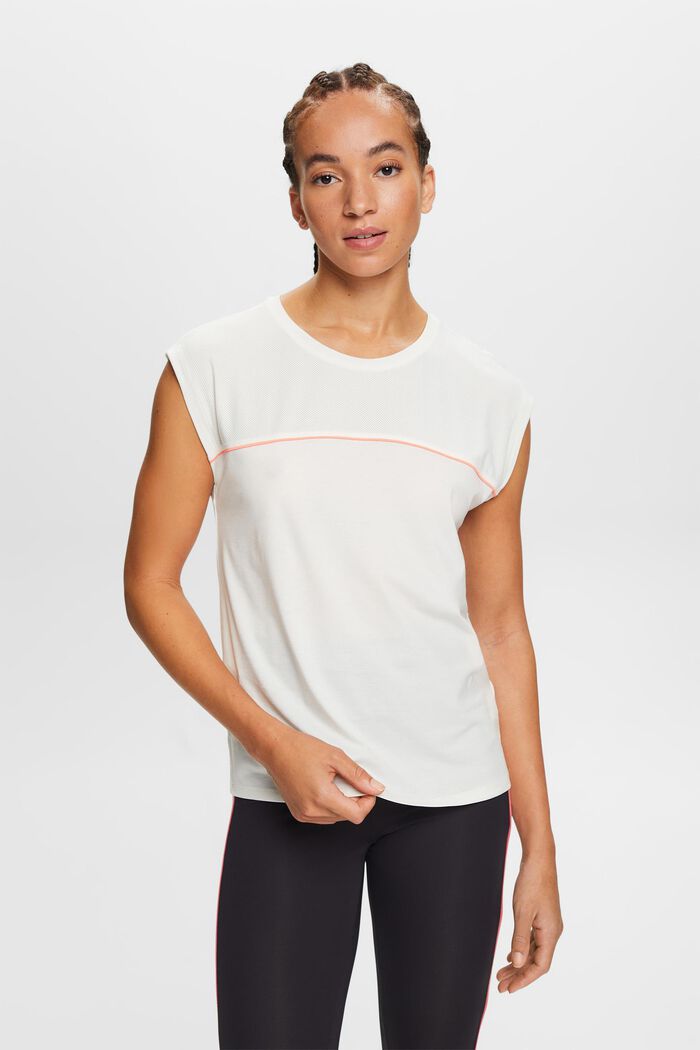 Stribet Active-top, OFF WHITE, detail image number 0