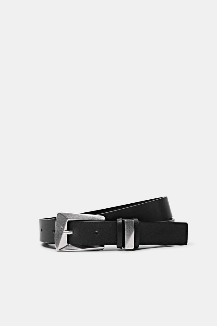 Læderbælte med flere stropper, BLACK, detail image number 0