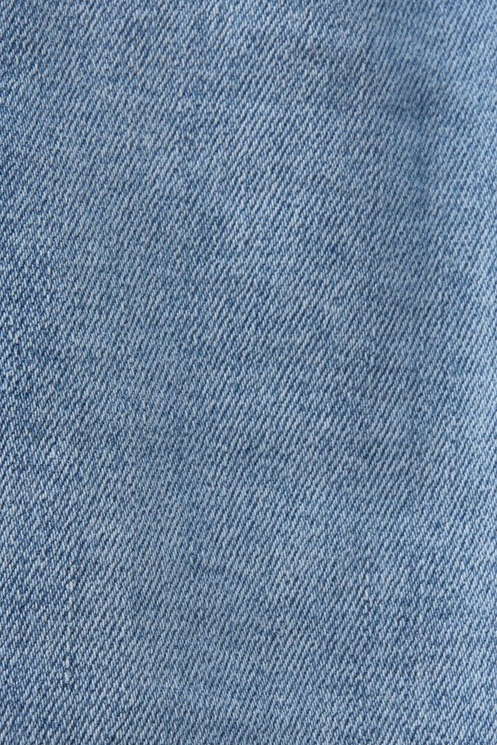 Forvaskede jeans med økologisk bomuld, BLUE LIGHT WASHED, detail image number 5