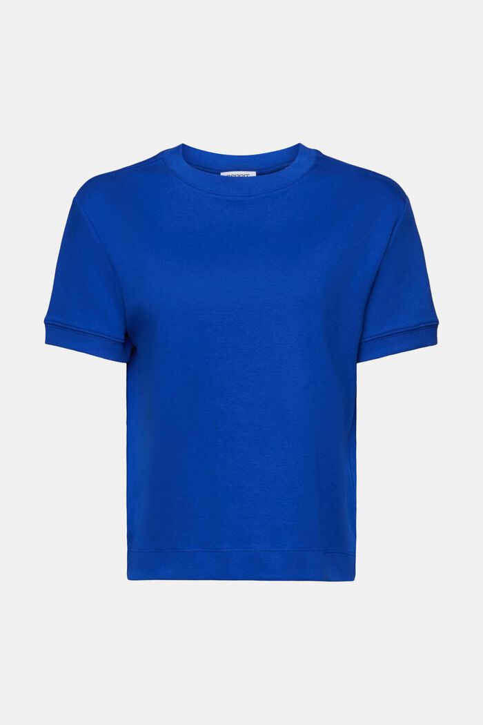Kortærmet T-shirt med rund hals, BRIGHT BLUE, detail image number 5
