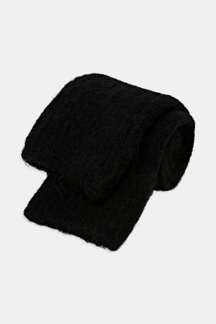 Sokker i uld-/alpacamiks, BLACK, detail image number 1
