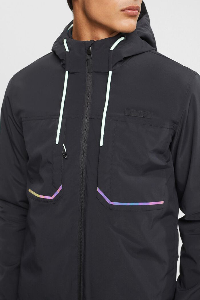 2-i-1-jakke med aftagelig inderside i fleece, BLACK, detail image number 2