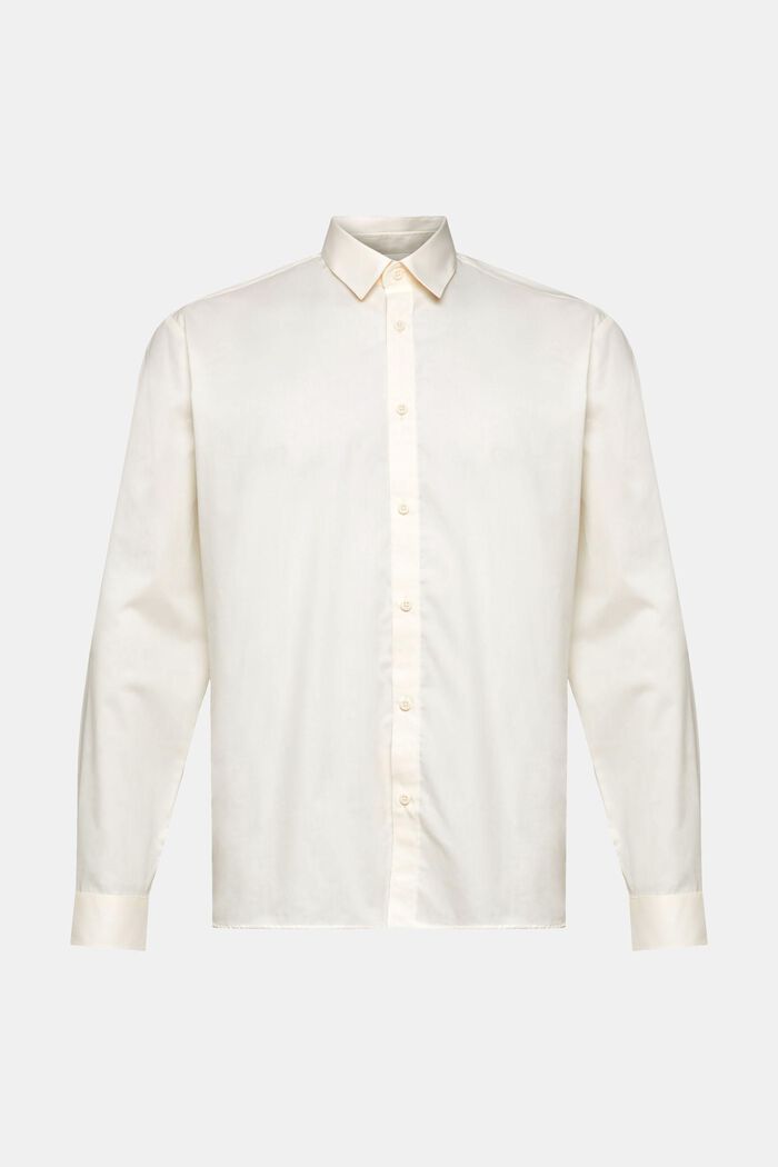 Skjorte i bæredygtig bomuld, OFF WHITE, detail image number 6