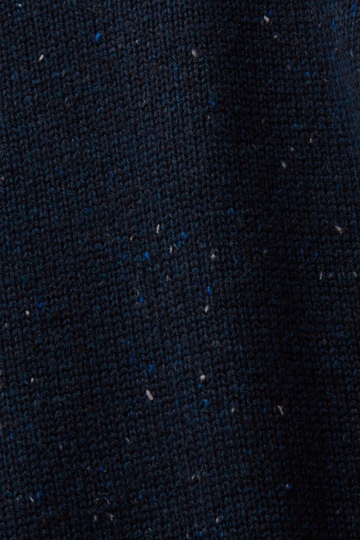 Nopret troyer-pullover, PETROL BLUE, detail image number 5