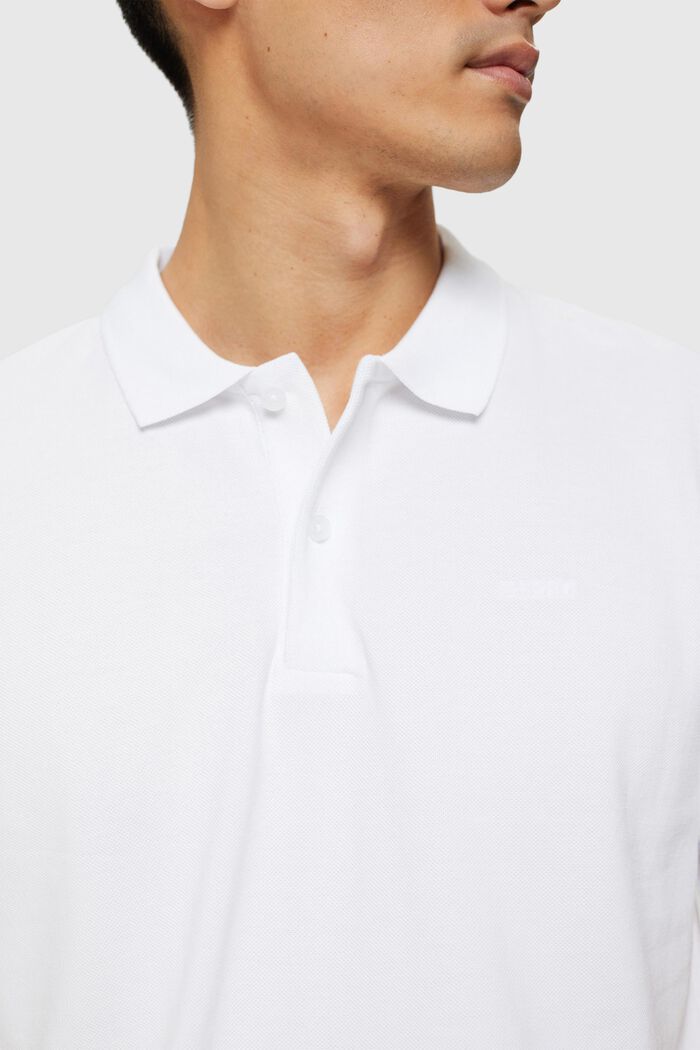 Poloshirt, WHITE, detail image number 1