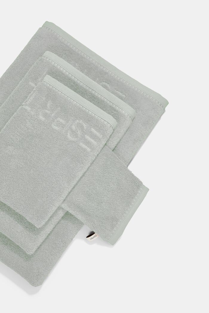Med TENCEL™: Håndklædeserie af frotté, STONE, detail image number 4