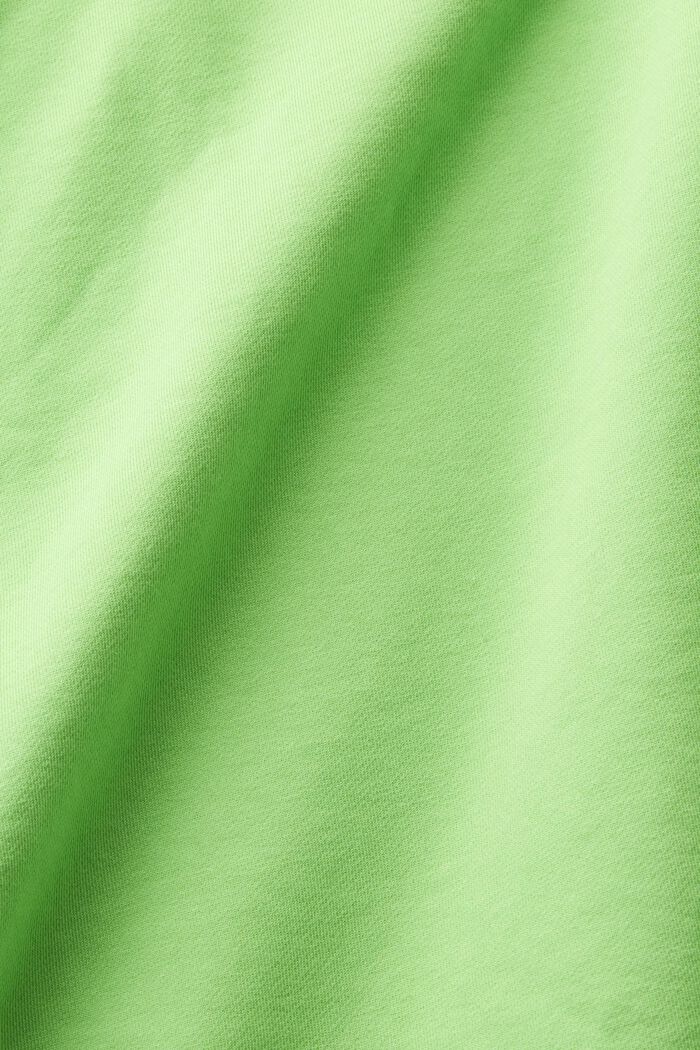Sweatpants i bomuldsfleece med logo, CITRUS GREEN, detail image number 6
