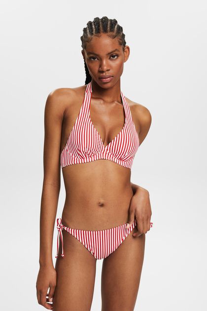 Halterneck-bikinitop med bøjle