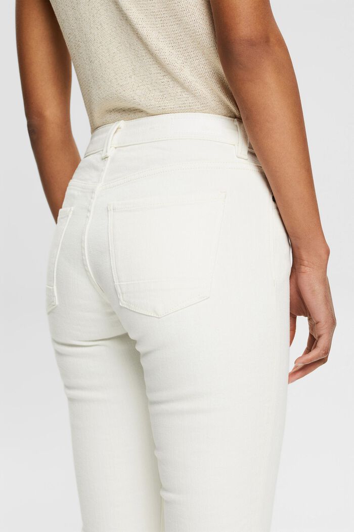Stretchjeans med bootcut, OFF WHITE, detail image number 0
