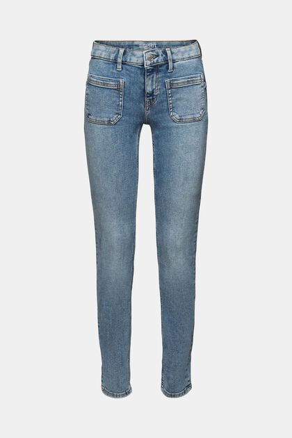 Genanvendt: slim jeans med mellemhøj talje