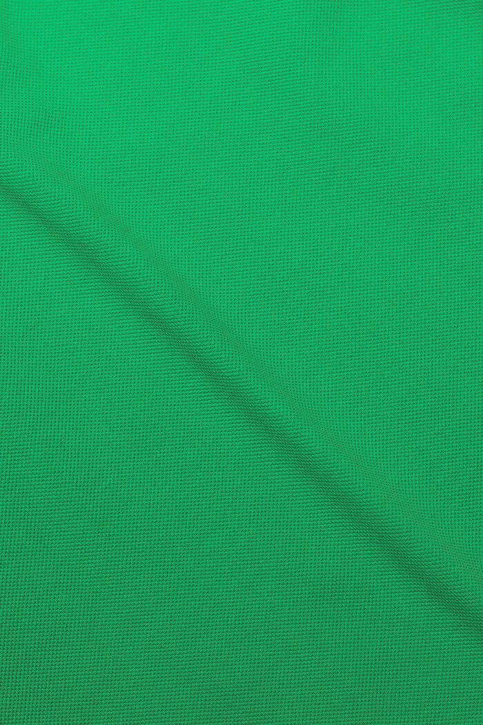 Poloskjorte i pimabomuldspique, GREEN, detail image number 4