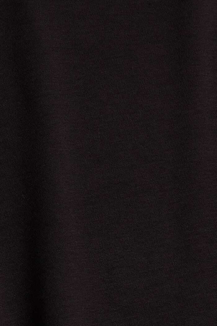 Loungewear-kjole, LENZING™ ECOVERO™, BLACK, detail image number 4