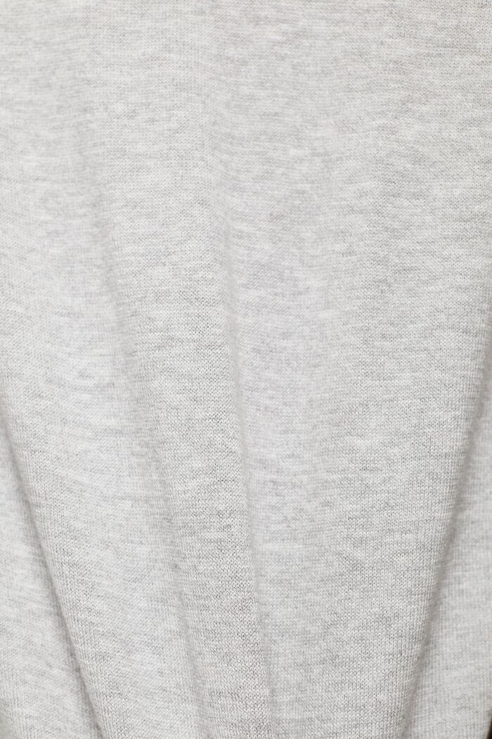 Striksweater med korte ærmer, LIGHT GREY, detail image number 6