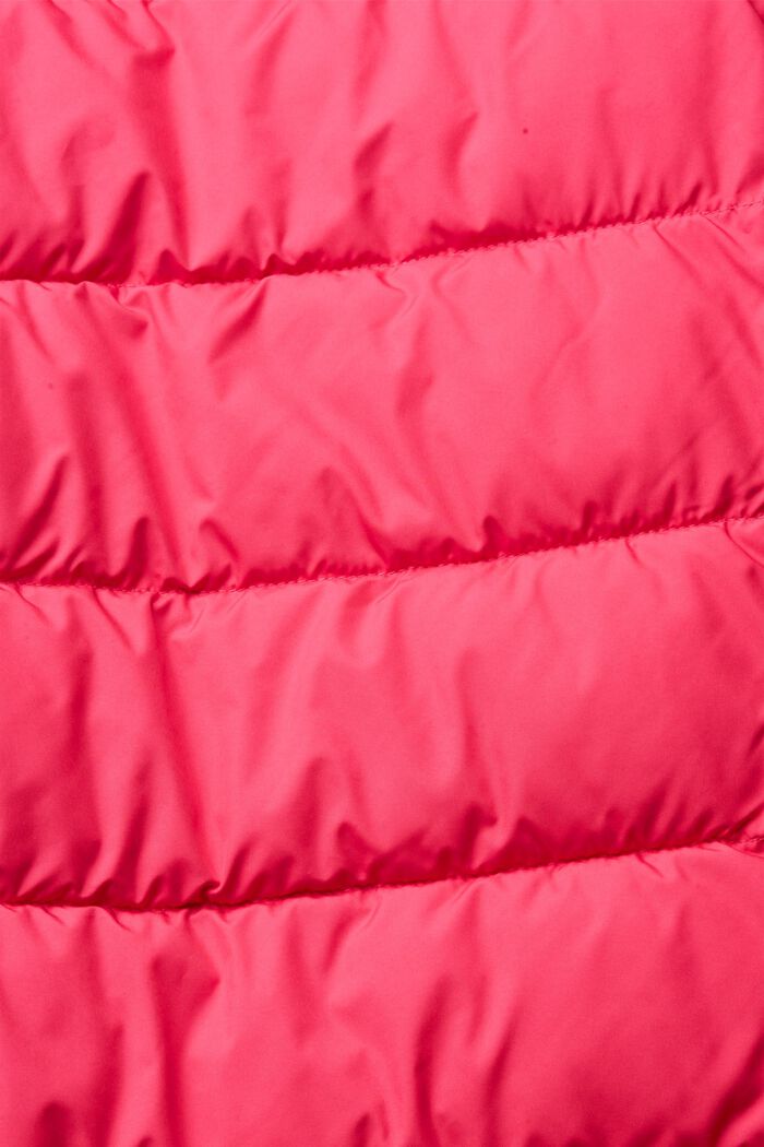 Quiltet jakke med inderside i kontrastfarve, PINK FUCHSIA, detail image number 1