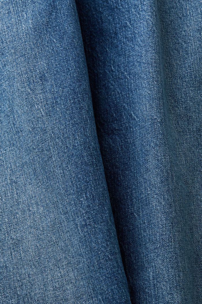 Relaxed retro-jeans med mellemhøj talje, BLUE MEDIUM WASHED, detail image number 5