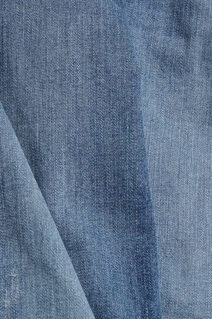 Shaping-jeans med høj linning, BLUE MEDIUM WASHED, detail image number 4