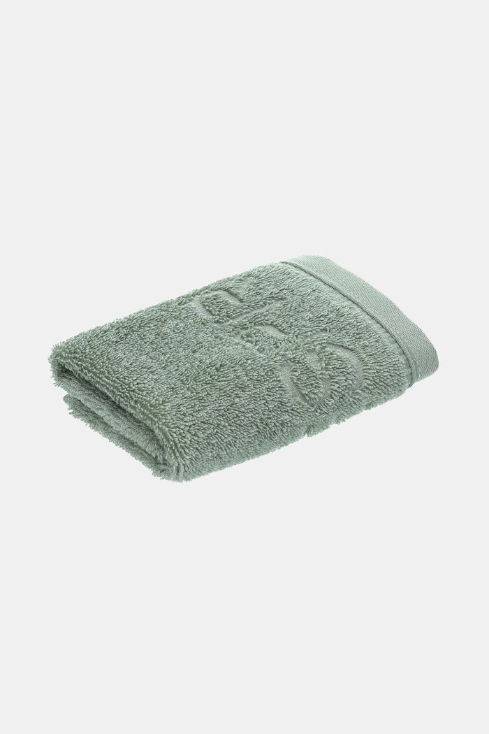 Med TENCEL™: Håndklædeserie af frotté, SOFT GREEN, detail image number 5