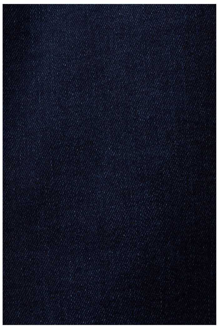 Skinny jeans med mellemhøj talje, BLUE BLACK, detail image number 5