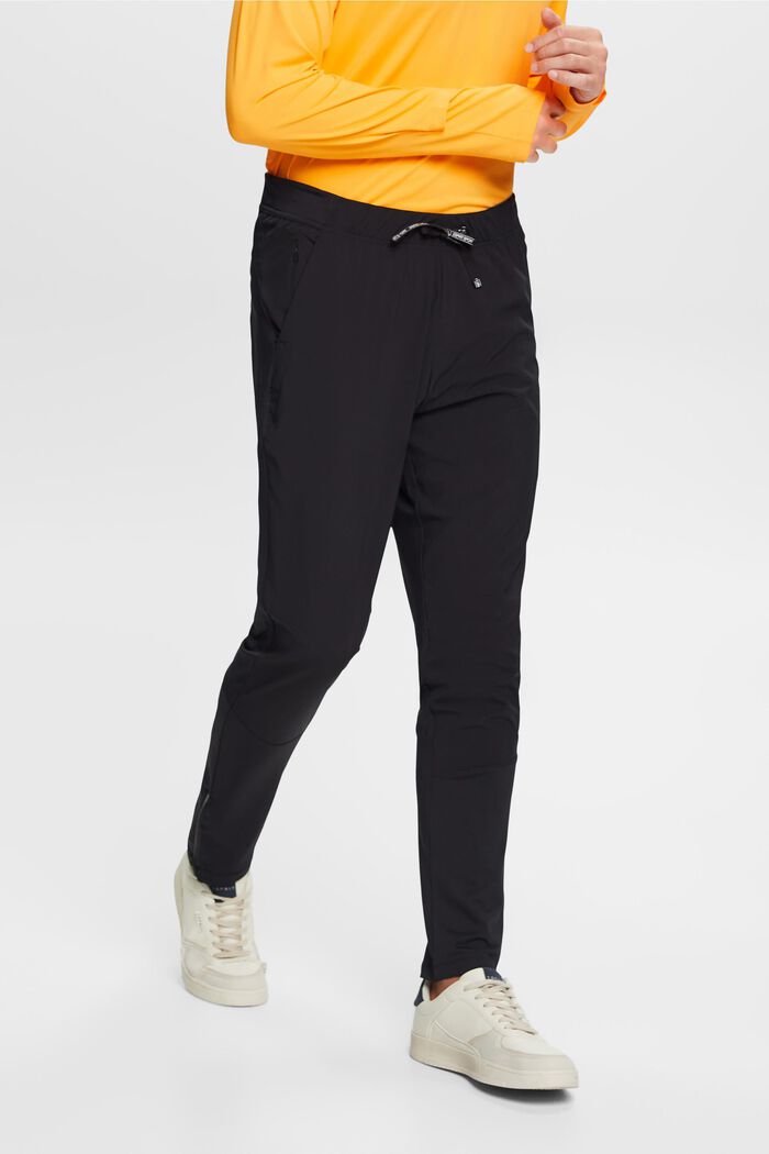 Active pants med E-DRY, BLACK, detail image number 0