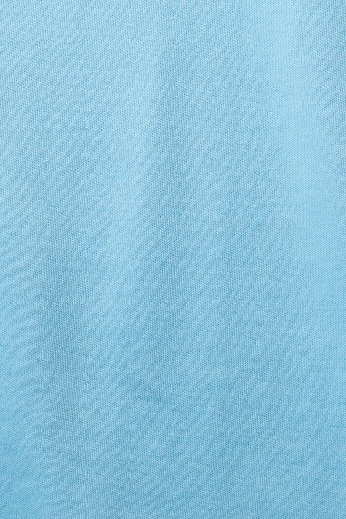 Tanktop i bomuld, LIGHT TURQUOISE, detail image number 5