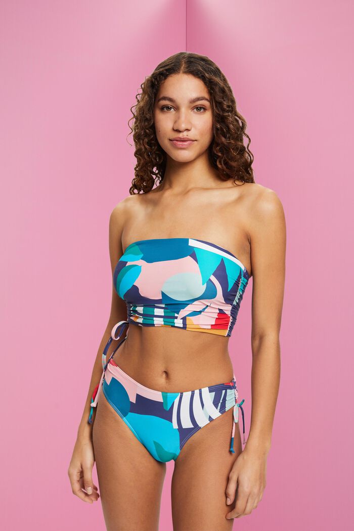Bikinitrusser med multifarvet print, INK, detail image number 0