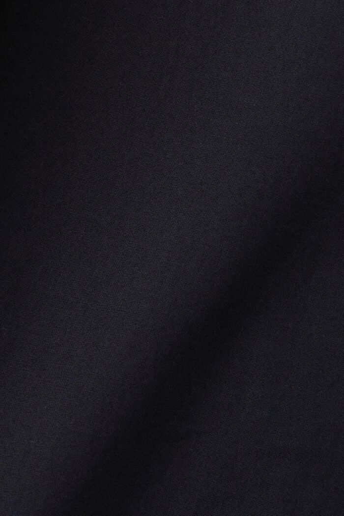 Slim fit bomuldsskjorte, BLACK, detail image number 4