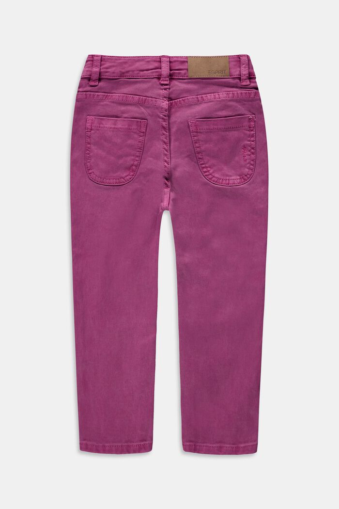 Jeans med justerbar linning, DARK PINK, detail image number 0