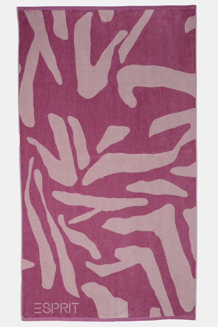 Strandhåndklæde med dyreprint, BLACKBERRY, overview