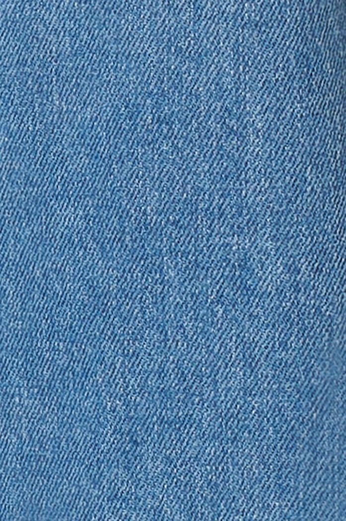 Jeans med cropped ben og høj støttelinning, MEDIUM WASHED, detail image number 3