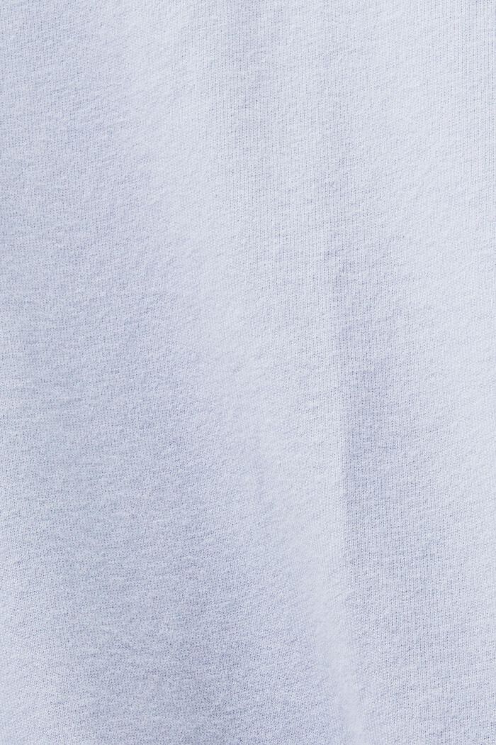 Langærmet T-shirt med rund hals, LIGHT BLUE LAVENDER, detail image number 5