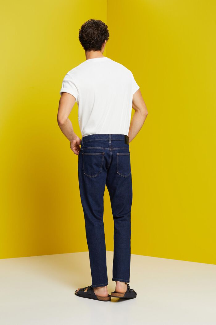 Jeans med slim fit, BLUE RINSE, detail image number 3