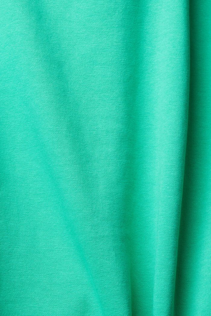 Sweatshirt med hætte, LIGHT GREEN, detail image number 1