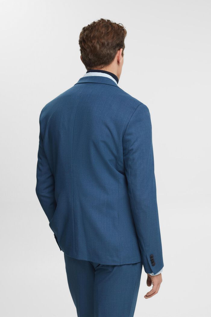 Miks og Match: Birdseye blazer, BLUE, detail image number 3