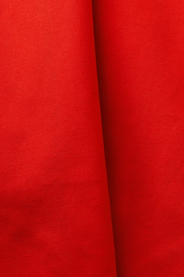 Kort dobbeltradet trenchcoat, RED, detail image number 5