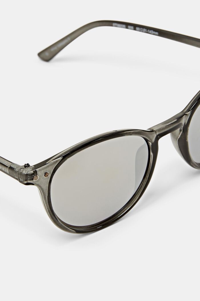 Unisex-solbriller med spejlglas, GRAY, detail image number 1