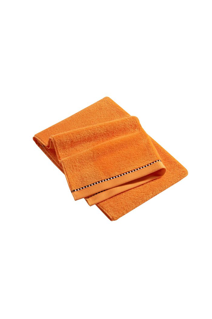 Med TENCEL™: Håndklædeserie af frotté, MANDARIN, detail image number 3