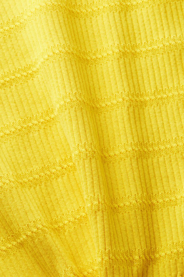 Sweater-tanktop med V-hals, YELLOW, detail image number 4