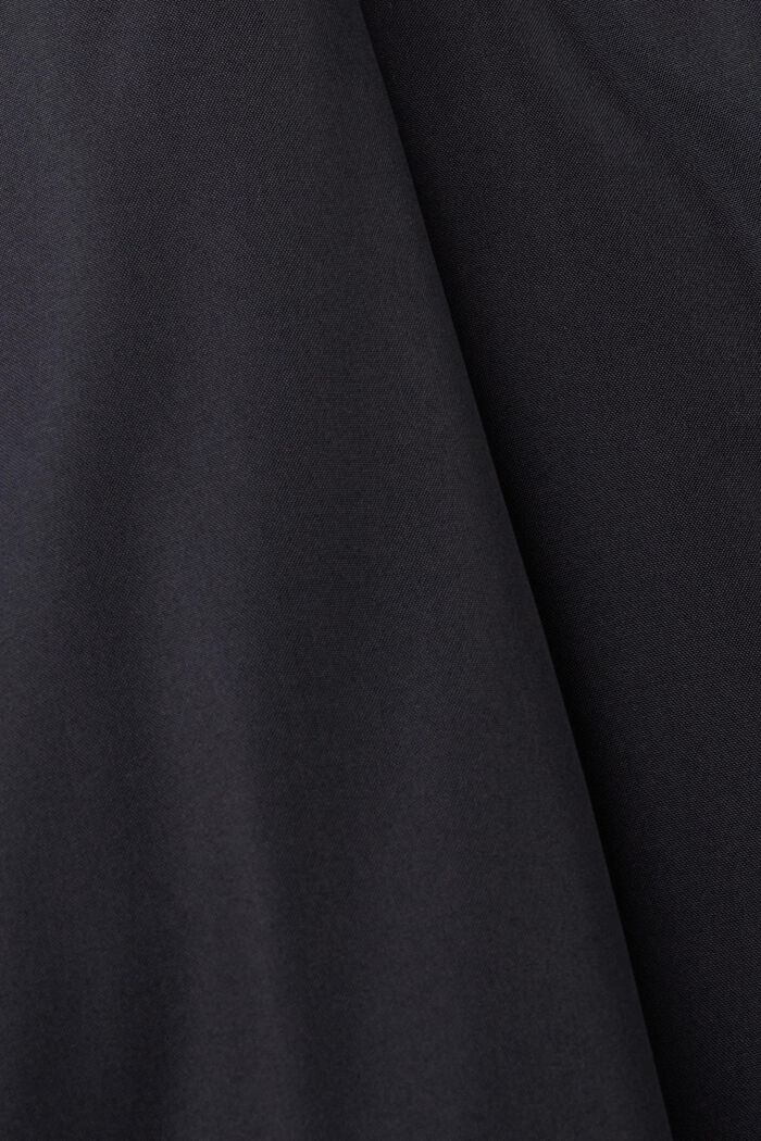 Quiltet pufferfrakke med hætte, BLACK, detail image number 5