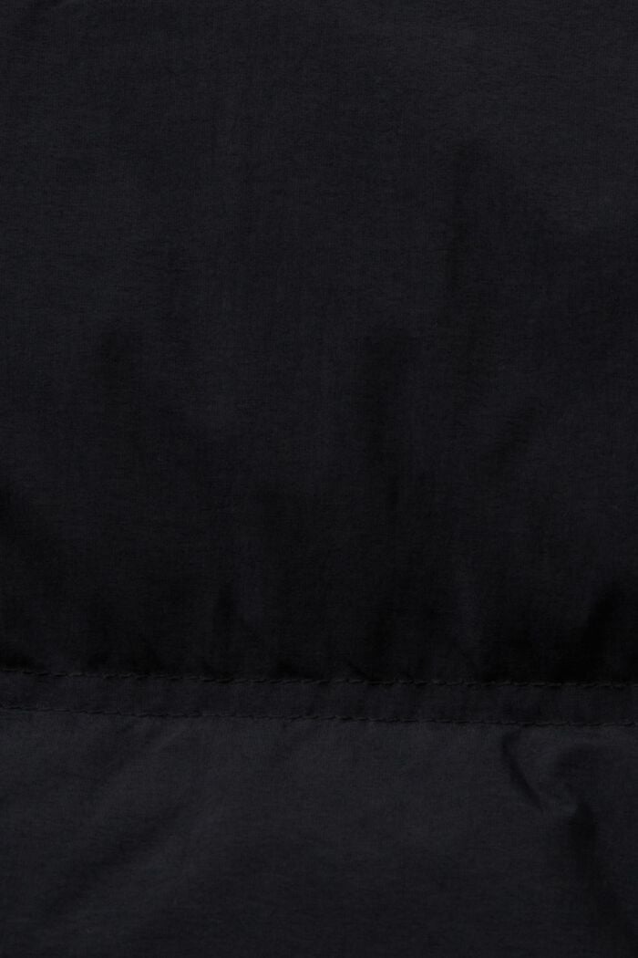 Quiltet puffervest, BLACK, detail image number 4