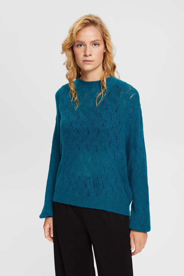 Pointelle-sweater