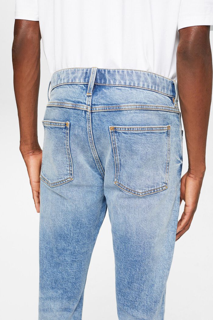 Stretch jeans, BLUE MEDIUM WASHED, detail image number 4